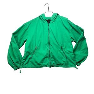 Sanctuary Kelly Green Utility Jacket Gorpcore Y2K streetwear Windbreaker